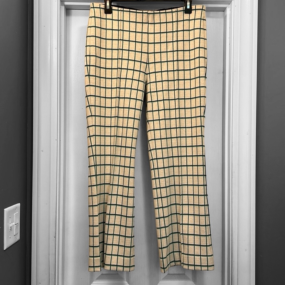 The Essential Cropped Flare Trousers by Anthtopologie